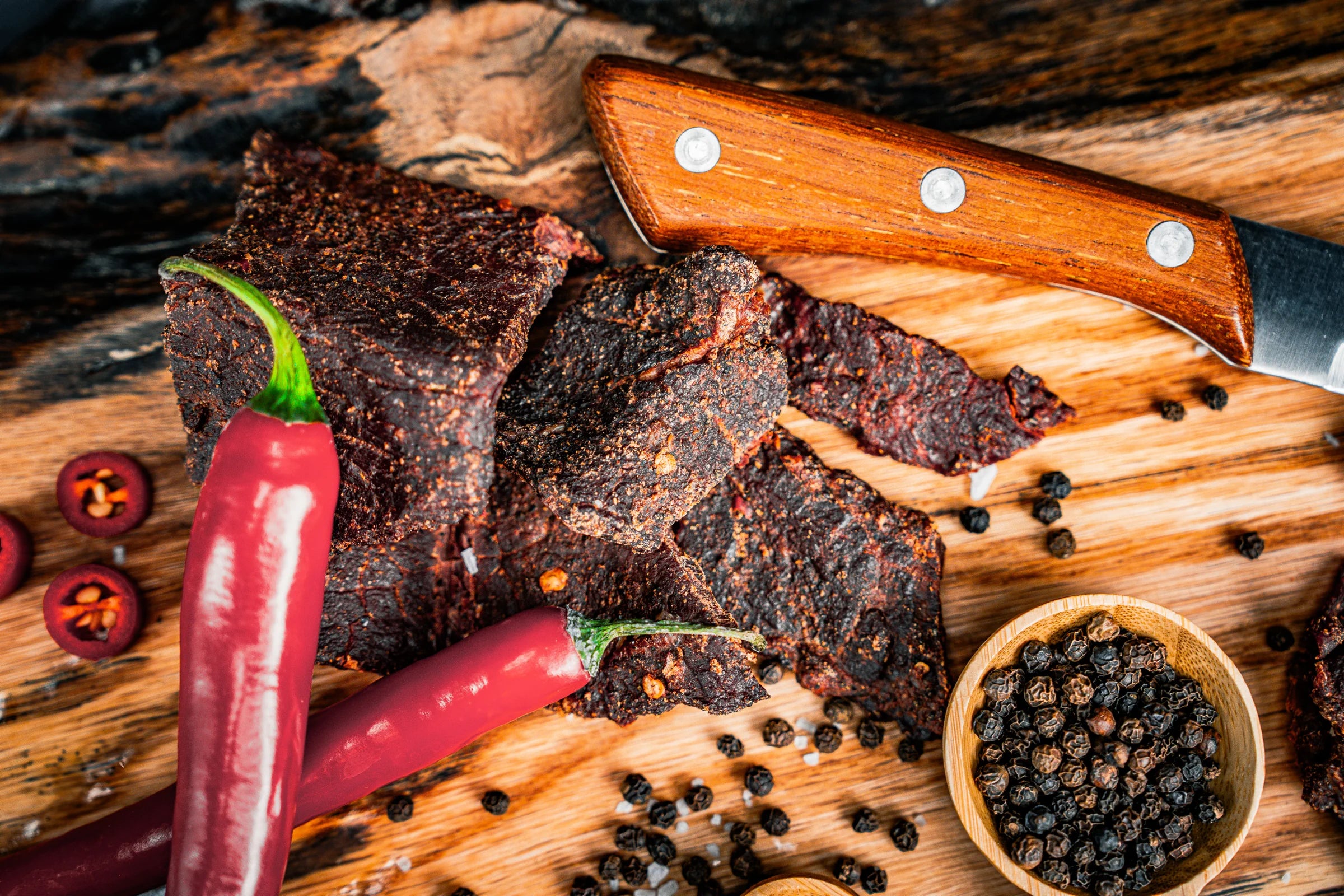 Peppered Beef Jerky (65g)
