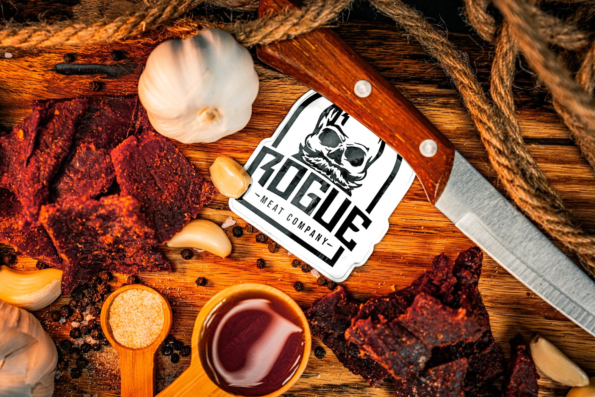 Maple Garlic Beef Jerky