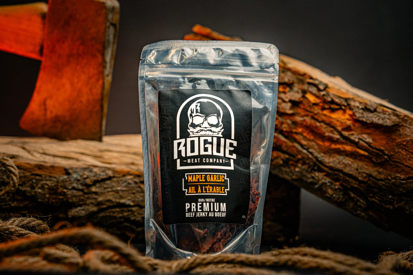Maple Garlic Beef Jerky (100g)