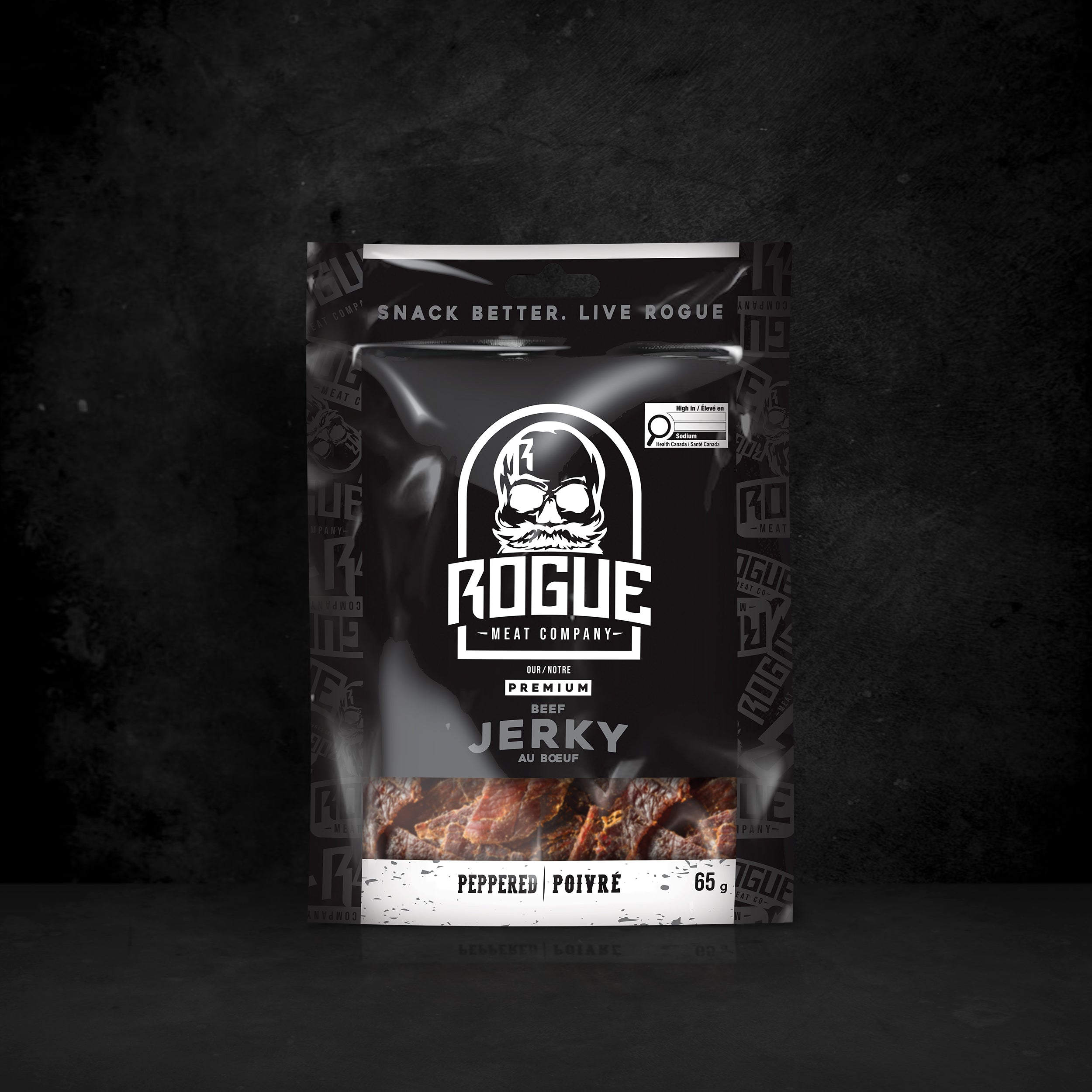 Peppered Beef Jerky (65g)